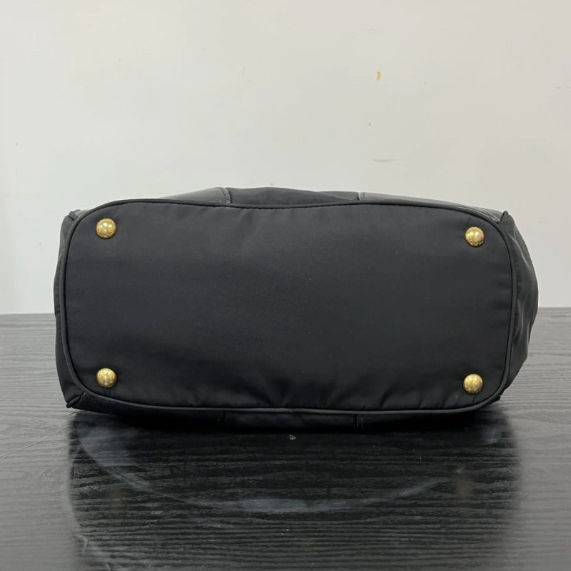 PRADA 黑金Shoulder bag南瓜腋下包 30.5*14.5*21.5 98新-4