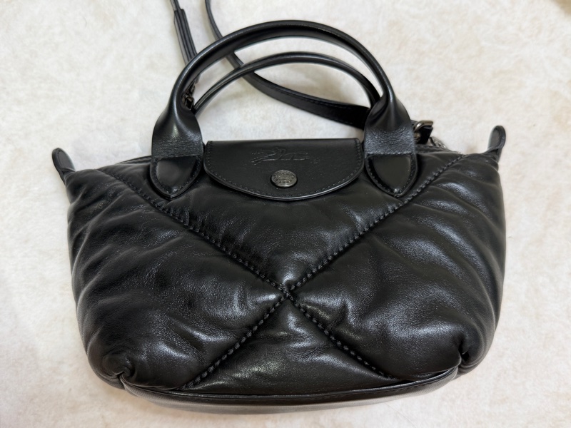 Longchamp Le Pliage Cuir 雲朵包☁️ 小綿羊皮-1