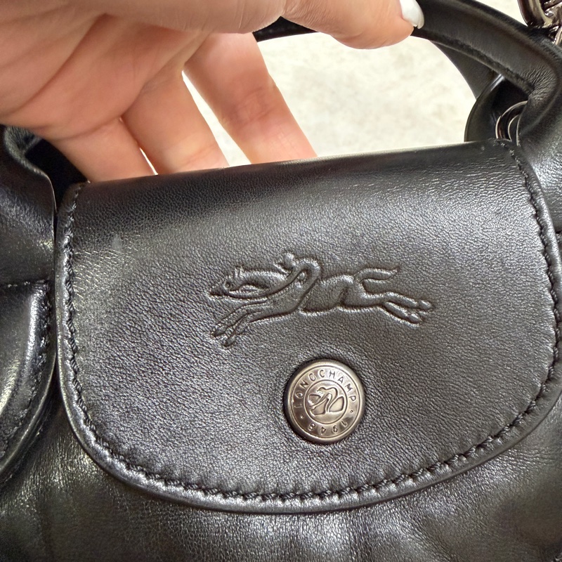 Longchamp Le Pliage Cuir 雲朵包☁️ 小綿羊皮-20