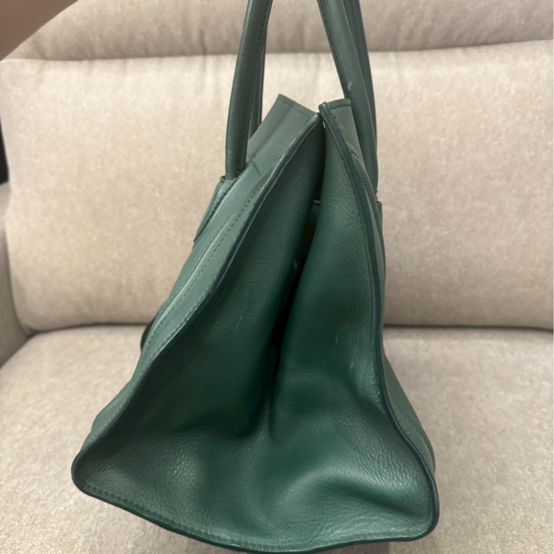 CELINE墨綠手提包-2