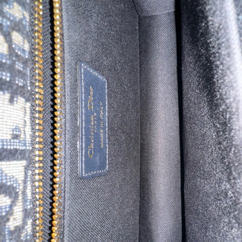 Dior/迪奧 老花蒙田30皮肩帶中號單肩斜挎包。-7