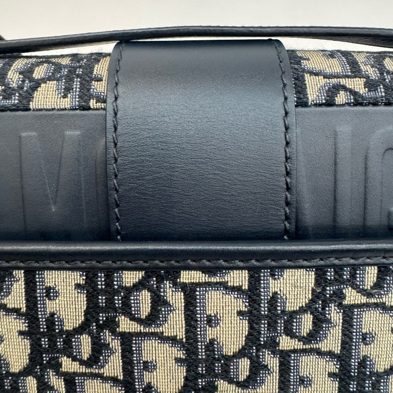 Dior/迪奧 老花蒙田30皮肩帶中號單肩斜挎包。-12