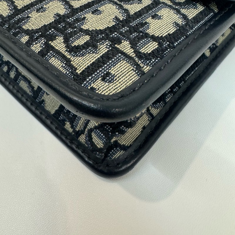 Dior/迪奧 老花蒙田30皮肩帶中號單肩斜挎包。-20