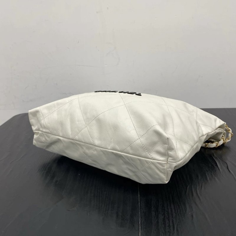 CHANEL 22S白黑字22bag子母小號垃圾袋 35*37*7 98新配件塵袋-2