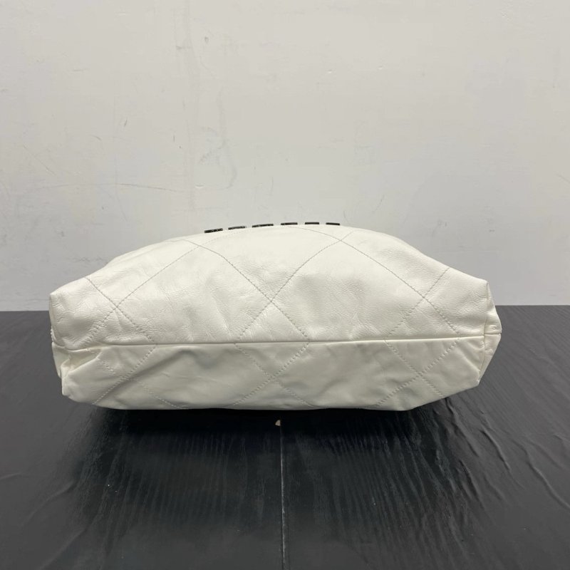 CHANEL 22S白黑字22bag子母小號垃圾袋 35*37*7 98新配件塵袋-3