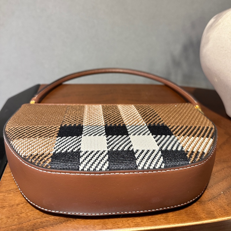 Burberry Olympia 針織格紋小手袋-2