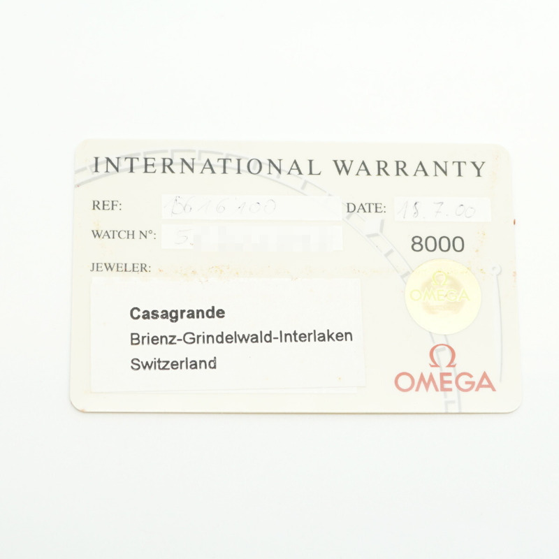 歐米茄星座系列 1561.61 橘色錶盤女士腕錶-1