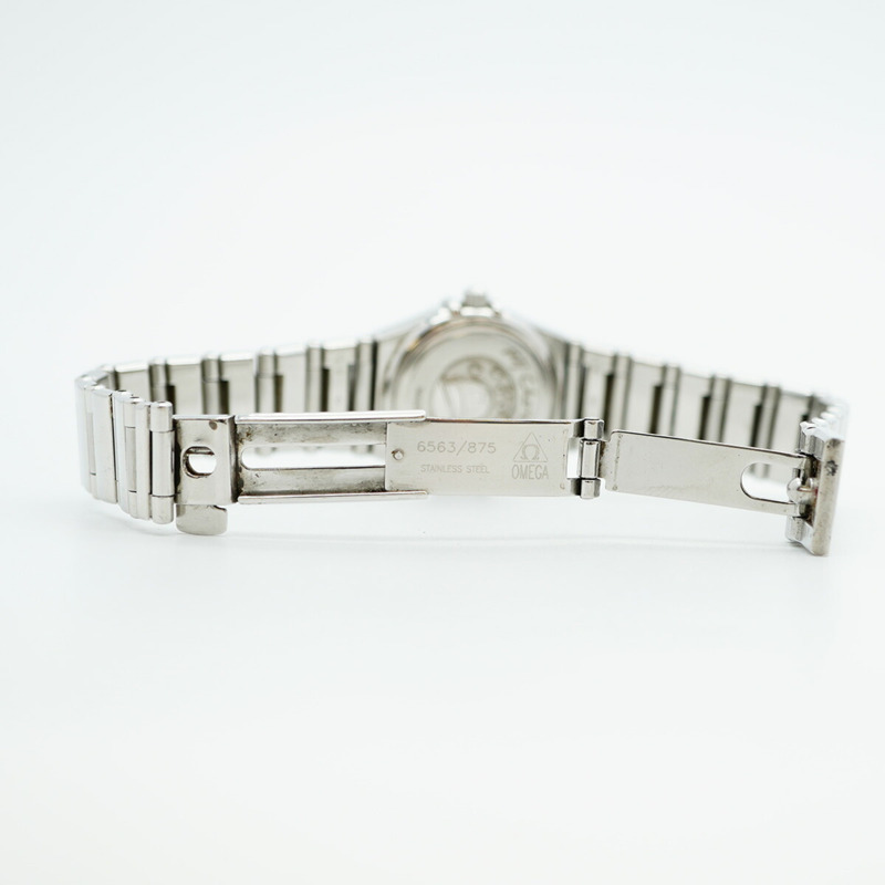 歐米茄星座系列 1561.61 橘色錶盤女士腕錶-4