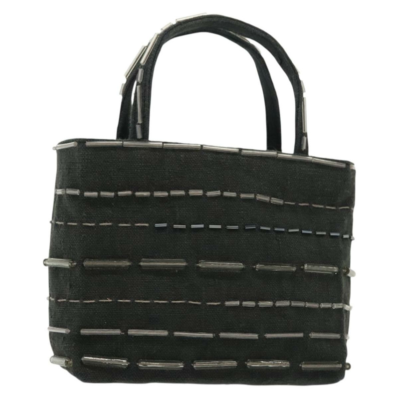 【日本直送】PRADA 手提包 帆布 黑色 正品 141361-0