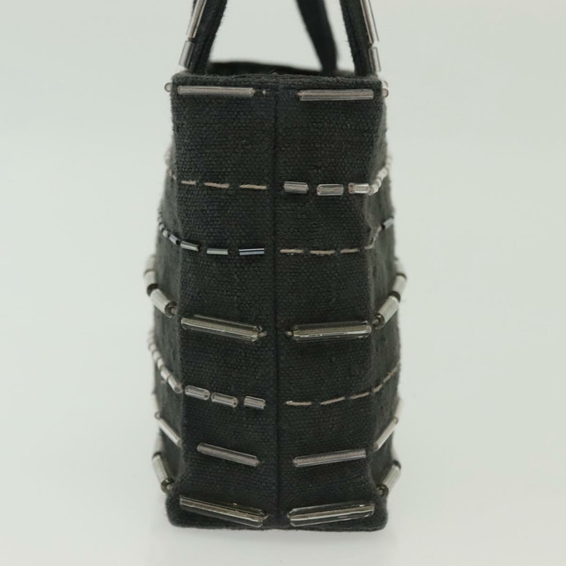 【日本直送】PRADA 手提包 帆布 黑色 正品 141361-3