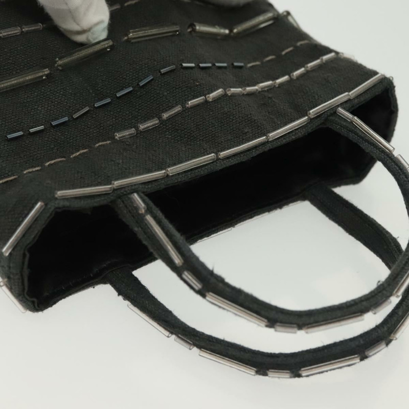 【日本直送】PRADA 手提包 帆布 黑色 正品 141361-5