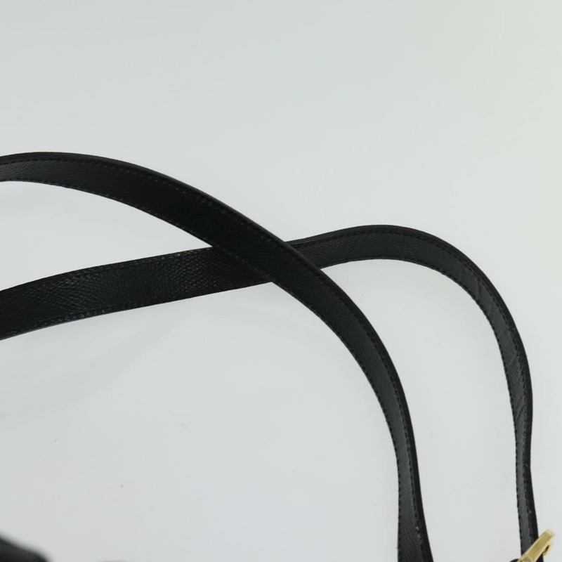 【日本直送】CELINE 黑色金色皮革雙肩包，貨號 141872-13