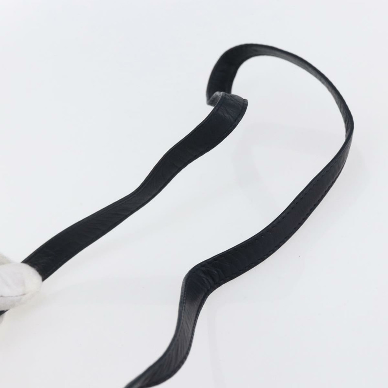 【日本直送】BOTTEGA VENETA INTRECCIATO 手袋 皮革 2way Navy Gold Auth 149061-9