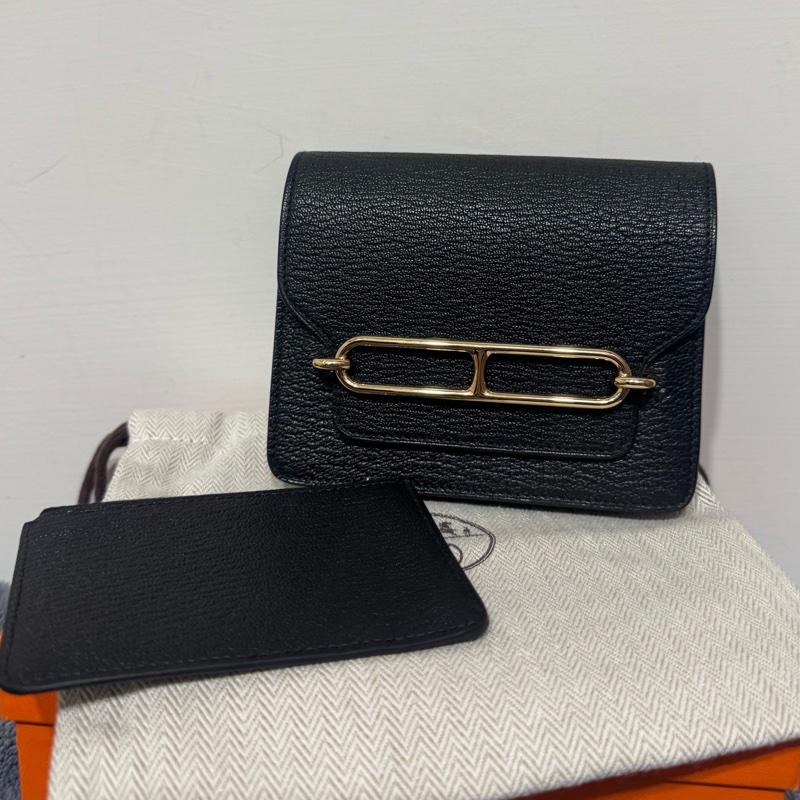 HERMES 89黑色Roulis Slim-0