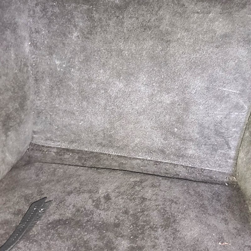 CELINE PHANTOM 黑色牛皮編織手提包-15