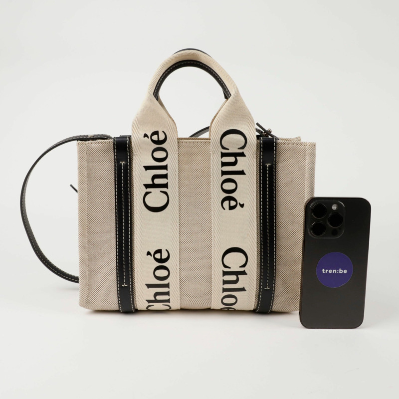 CHLOE CHC22AS397 Woody 小號手提單肩包-6