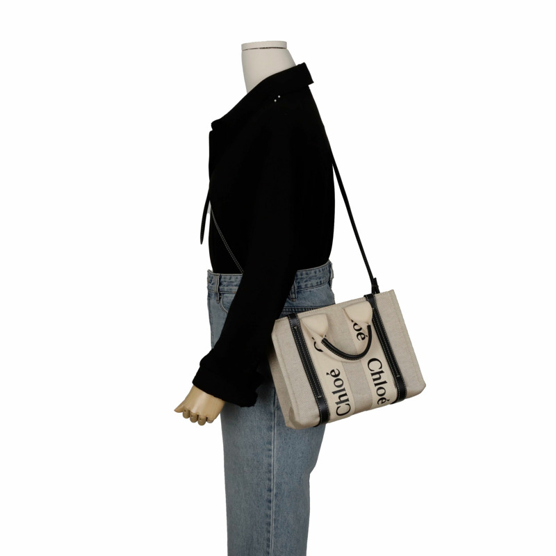 CHLOE CHC22AS397 Woody 小號手提單肩包-8