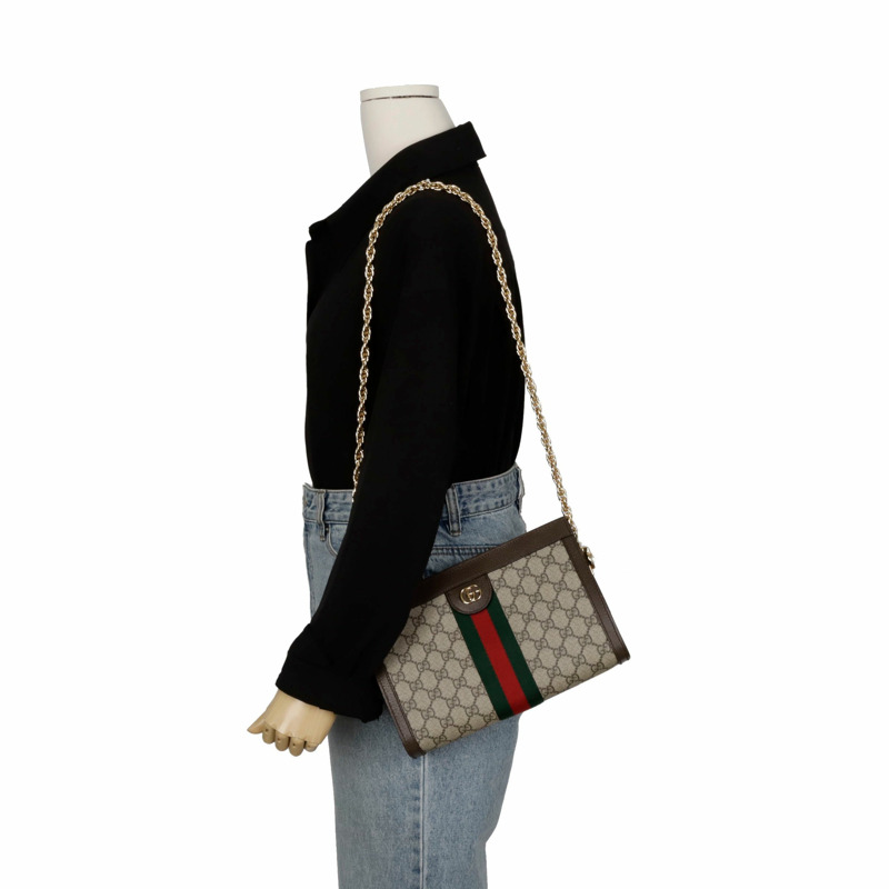GUCCI Ophidia 小號鏈條單肩斜背包 503877-8