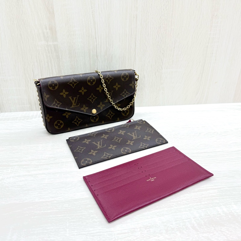 LV原花三合一下蓋WOC/M61276-11