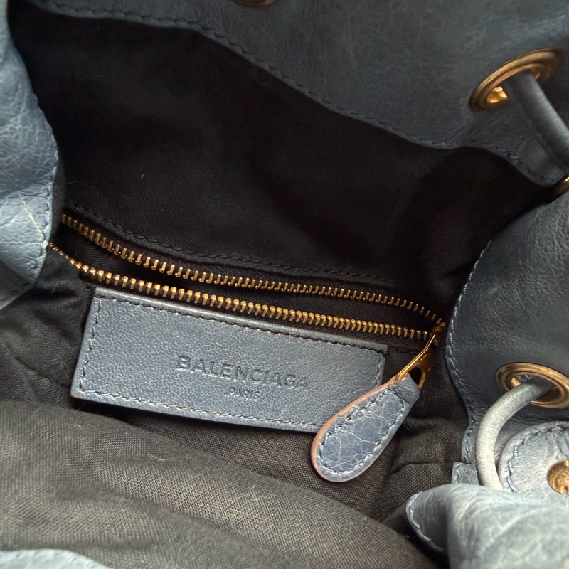 經典Balenciaga金釦束口包（Vintage Mini Bucket）-14