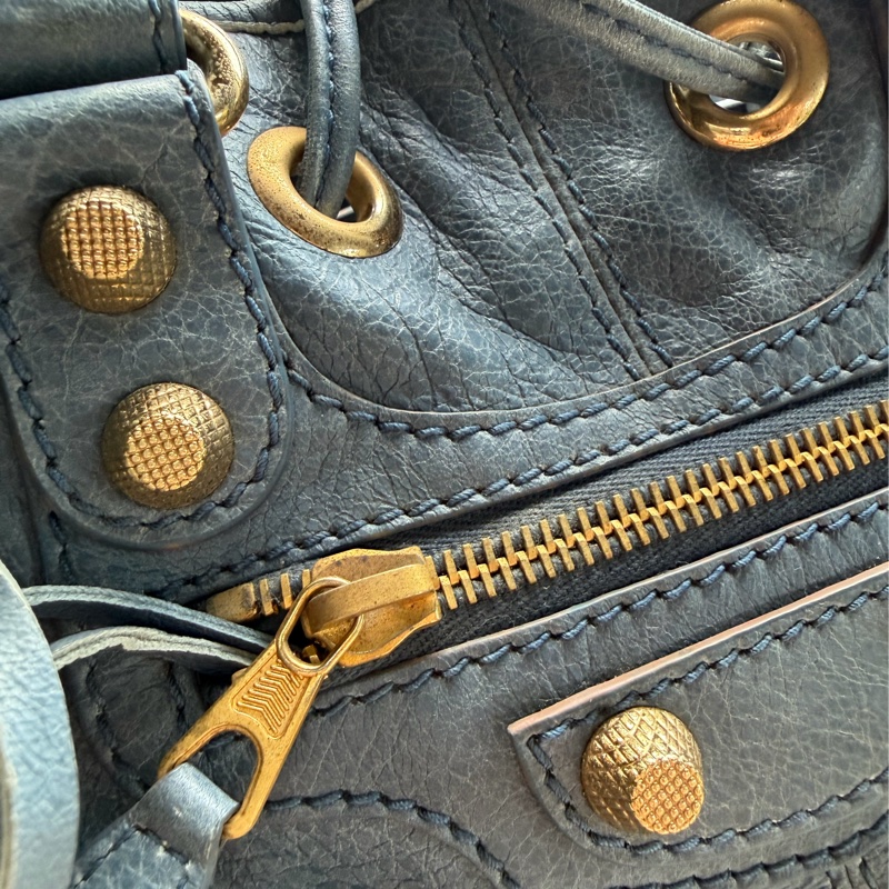 經典Balenciaga金釦束口包（Vintage Mini Bucket）-18