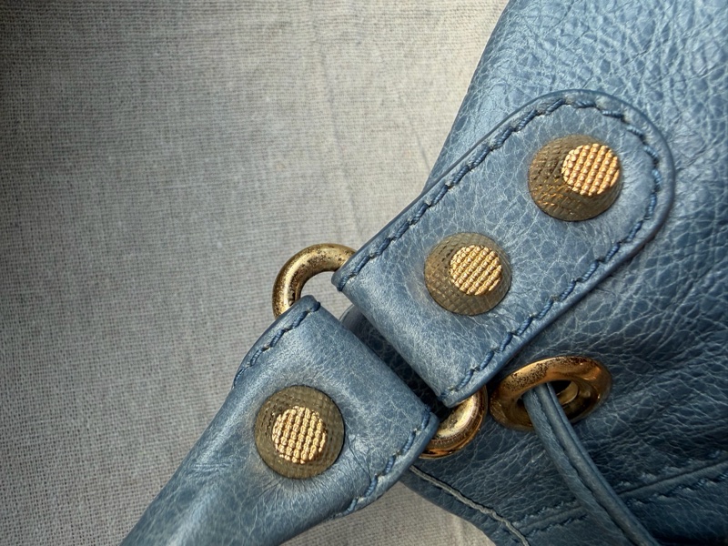 經典Balenciaga金釦束口包（Vintage Mini Bucket）-22