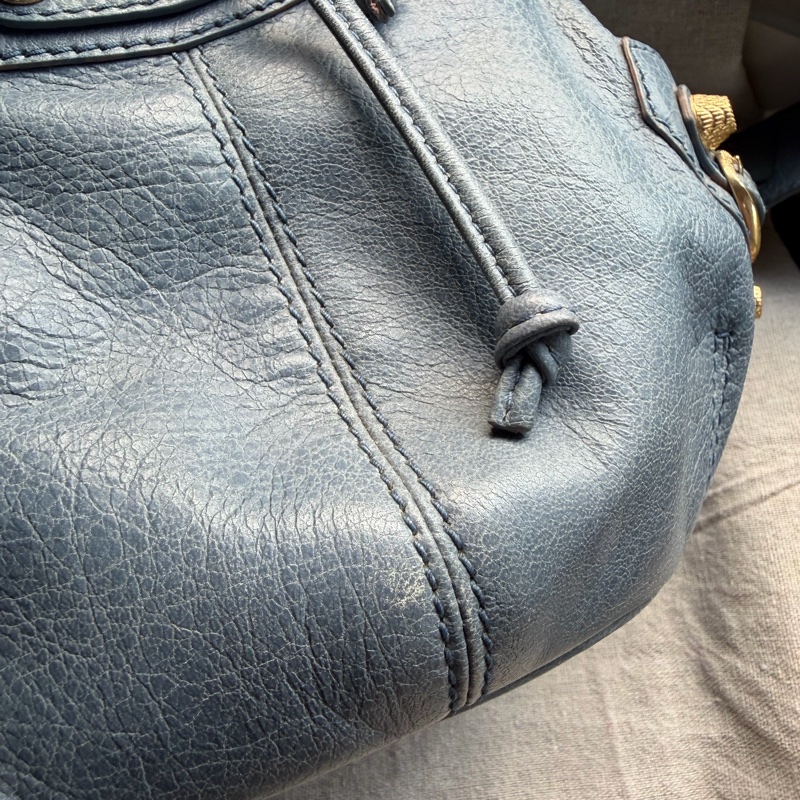 經典Balenciaga金釦束口包（Vintage Mini Bucket）-27