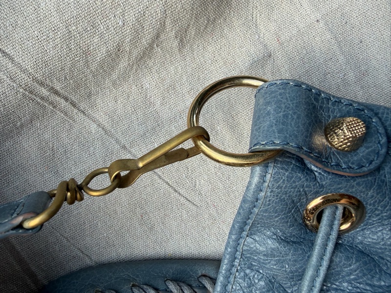 經典Balenciaga金釦束口包（Vintage Mini Bucket）-38
