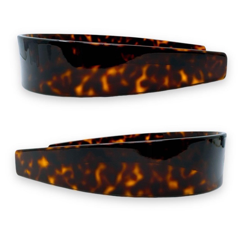 🌷Celine 玳瑁色髮帶髮窟 ｜經典花紋✦fufu style 精品✦ 氣質款｜-11