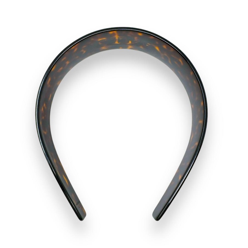 🌷Celine 玳瑁色髮帶髮窟 ｜經典花紋✦fufu style 精品✦ 氣質款｜-13