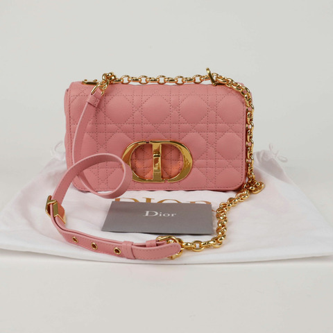 DIOR M9241UWHC Caro 鏈條小號肩包
