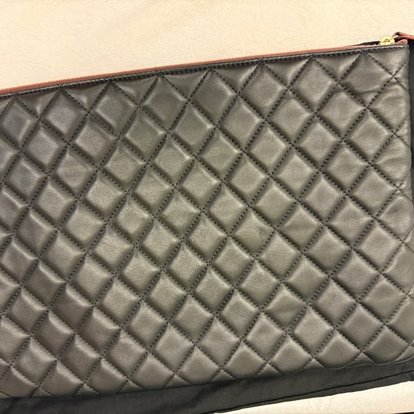 Chanel pouch clutch 經典黑色手拿包-34