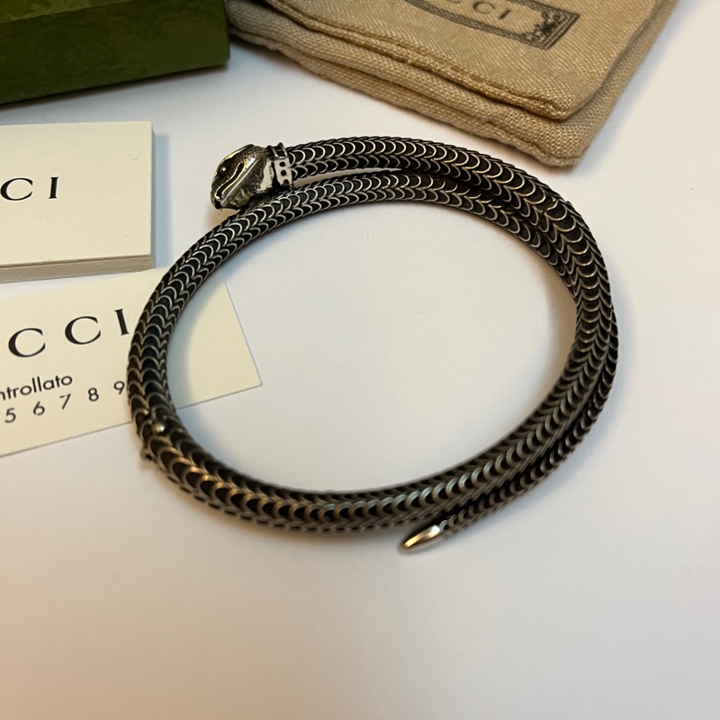 Gucci 靈蛇手環-4