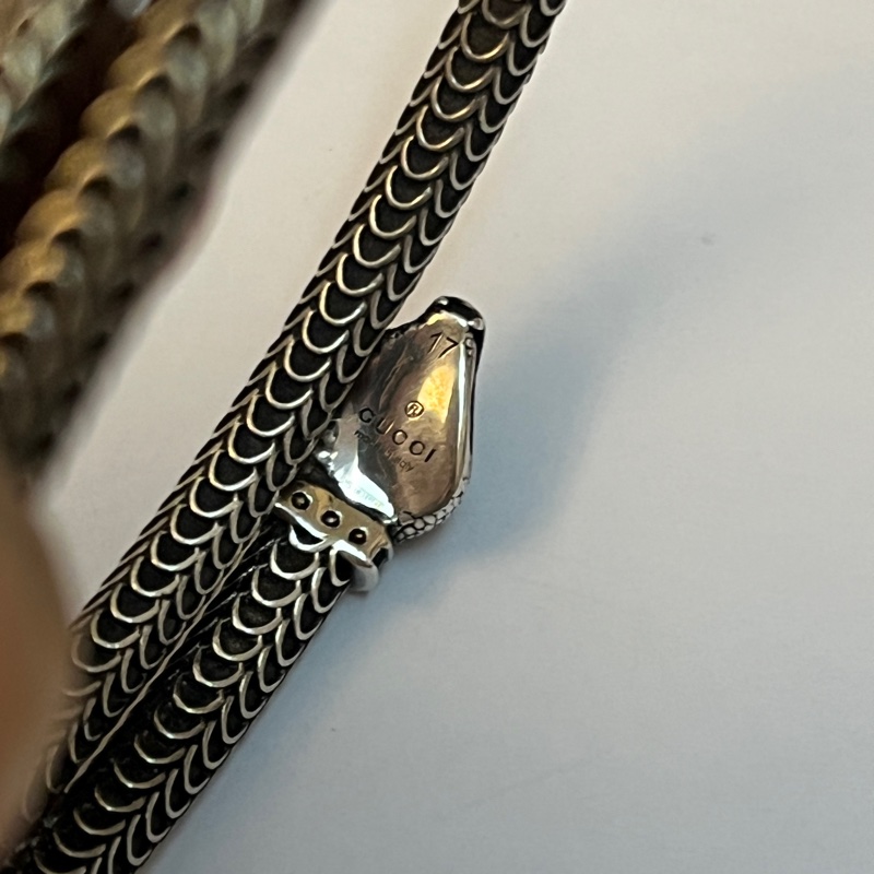 Gucci 靈蛇手環-8