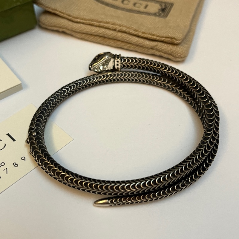 Gucci 靈蛇手環-10