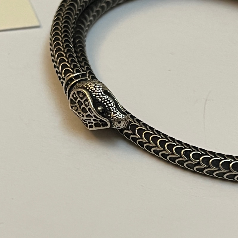 Gucci 靈蛇手環-11