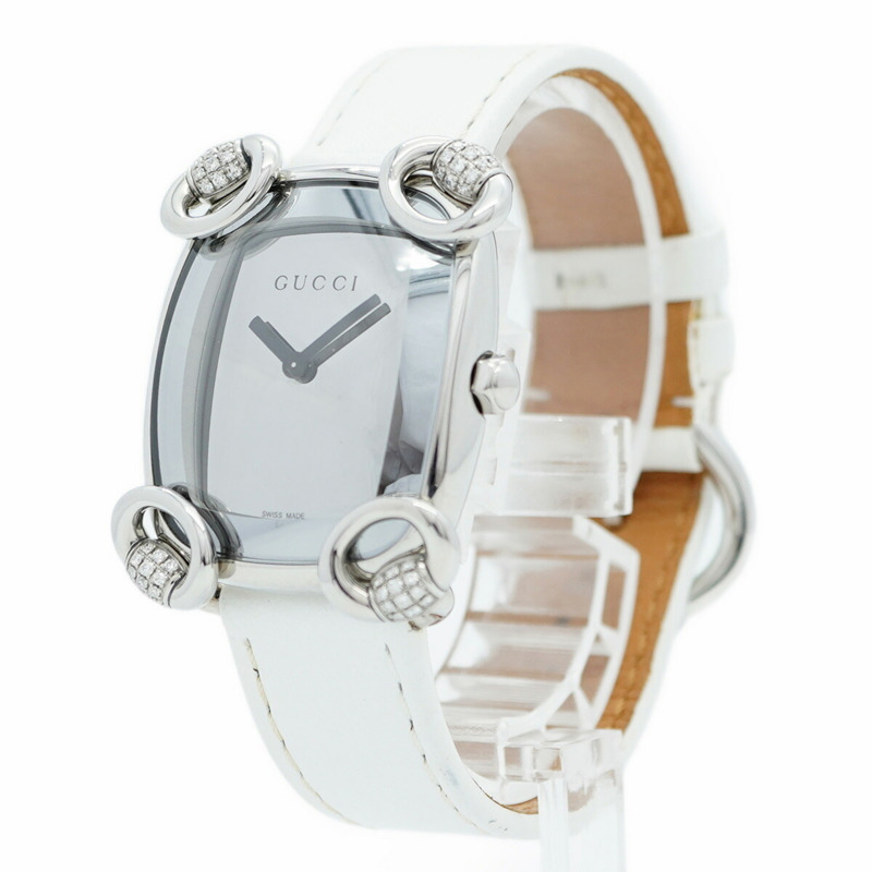 Gucci 馬銜扣雞尾酒系列 117.5 毫米鏡面錶盤女士腕錶-1