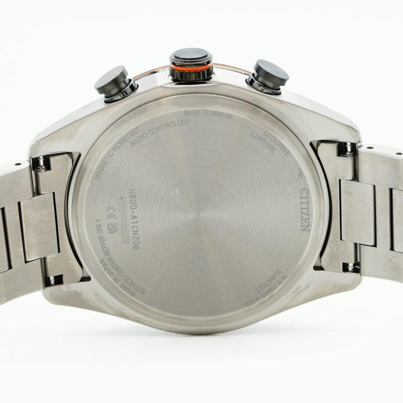 西鐵城 Attesa H800-A1CN206 黑色錶盤男錶-5