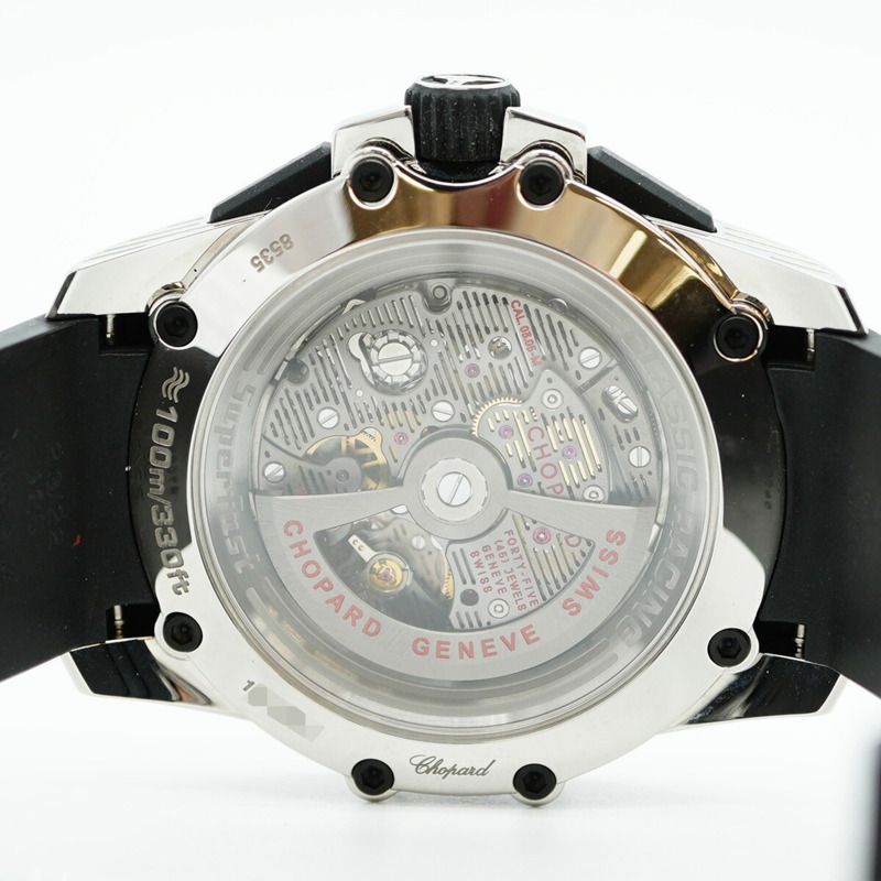 蕭邦 Superfast 168535-3001 黑色錶盤男士腕錶-5