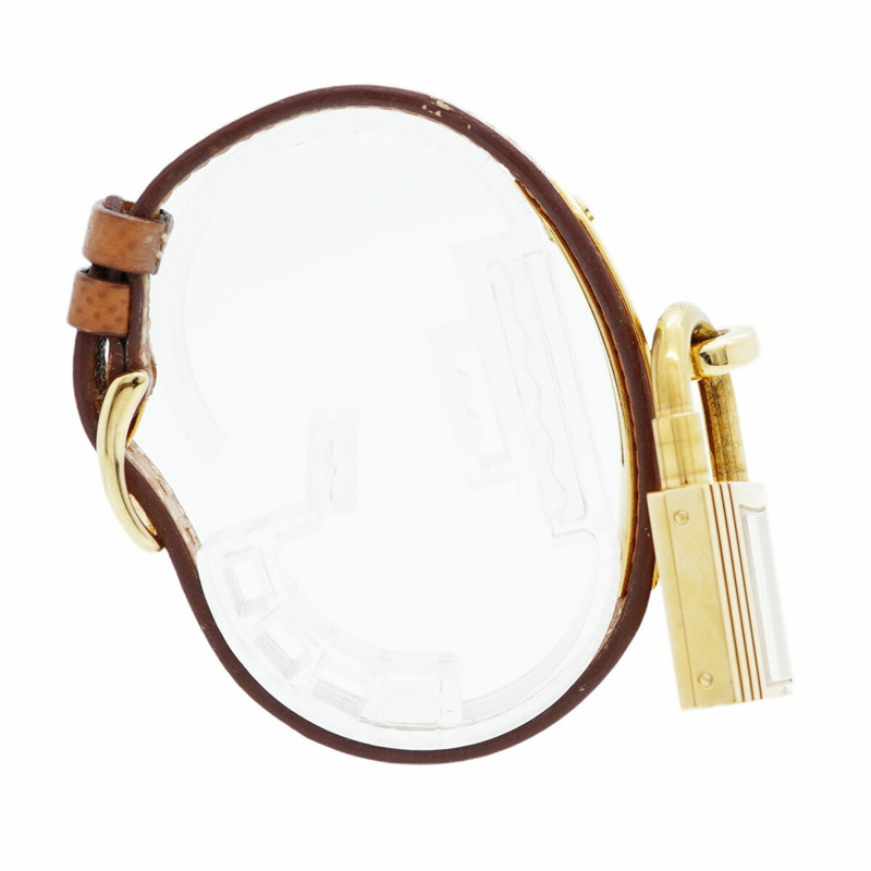 愛馬仕凱莉腕錶，金色錶盤，女士款-10