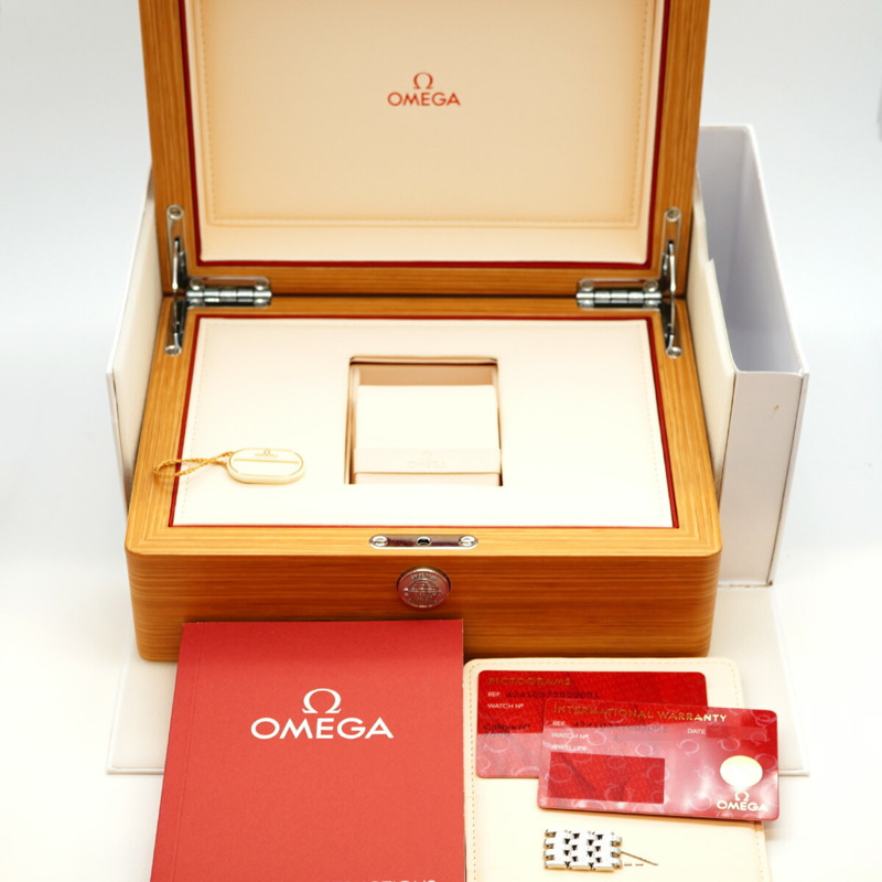 歐米茄碟飛系列 424.10.37.20.02.001 銀色錶盤男士腕錶-1