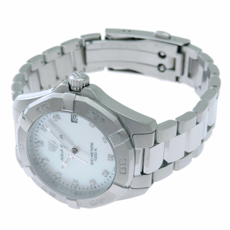 TAG Heuer Aquaracer 11P 鑲鑽女錶 WBD1314.BA0740-1