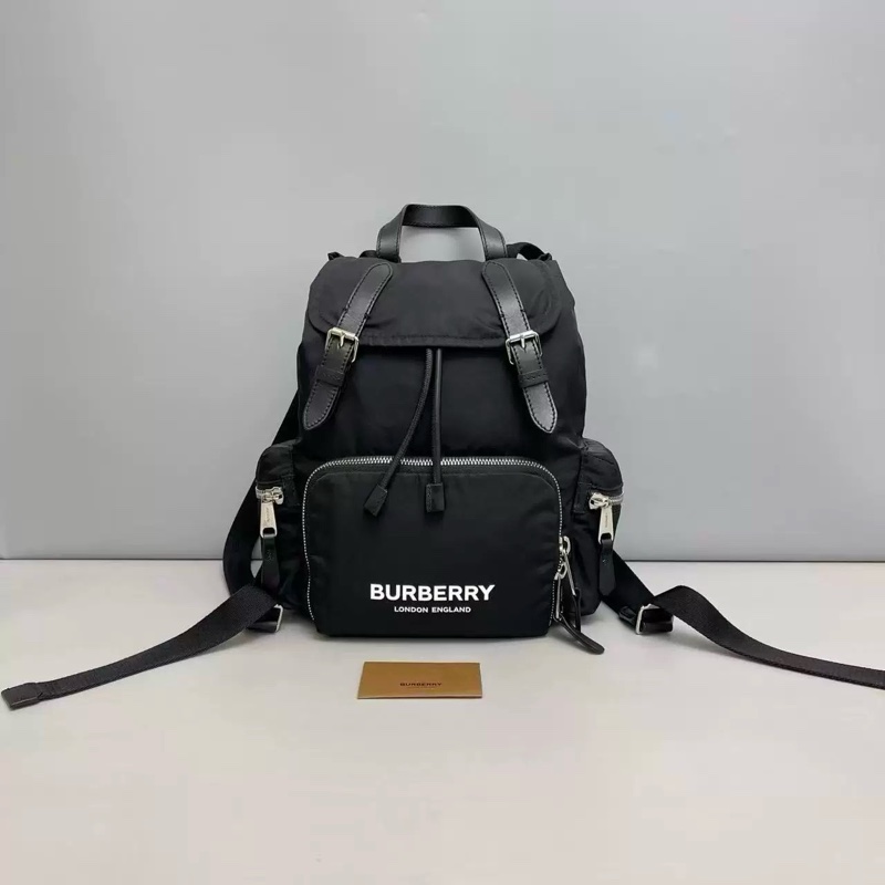 Burberry 後背包 雙肩包 黑色 中號-0