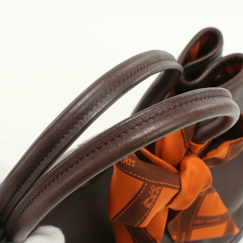 愛馬仕 Garden Twilly TPM 手提包，棕色，女士，I Stamp-3