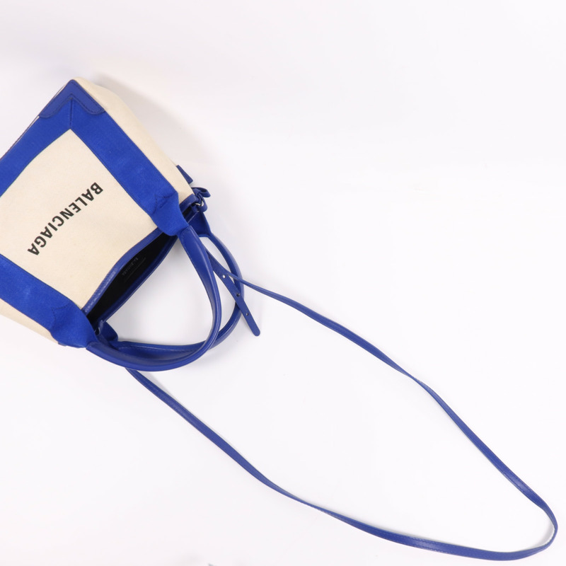 BALENCIAGA 帆布Cabas 2 Way Shoulder銀扣手挽肩背兩用袋-6