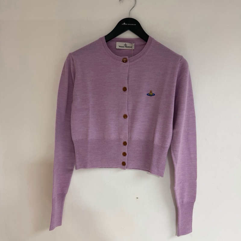 Vivienne Westwood 西太后 圓領短款開衫#XS S M L ，三個顏色-0