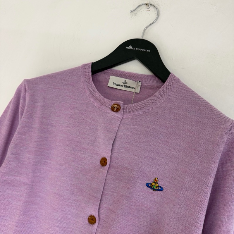 Vivienne Westwood 西太后 圓領短款開衫#XS S M L ，三個顏色-1