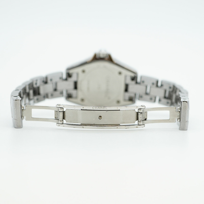 香奈兒 J12 Chromatic H3402 銀色錶盤女錶-4