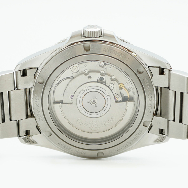 Bell & Ross BR V2-92 BRV2-92-S 黑色錶盤男士腕錶-4