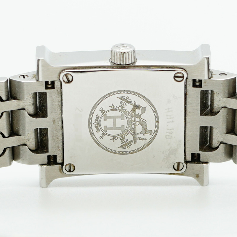 愛馬仕 H 系列腕錶 HH1.110 粉紅錶盤 女士款-4